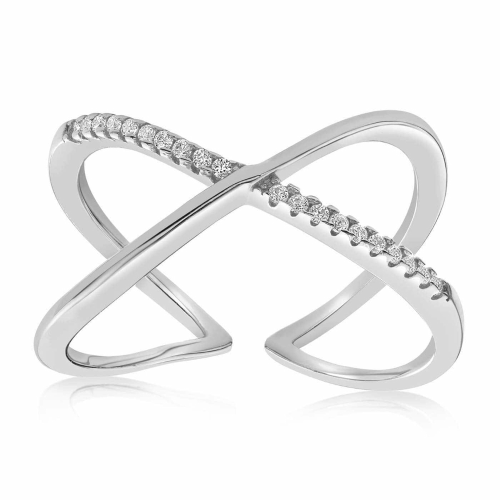 Blush and Bar - Nadia X Infinity Ring (Resizable